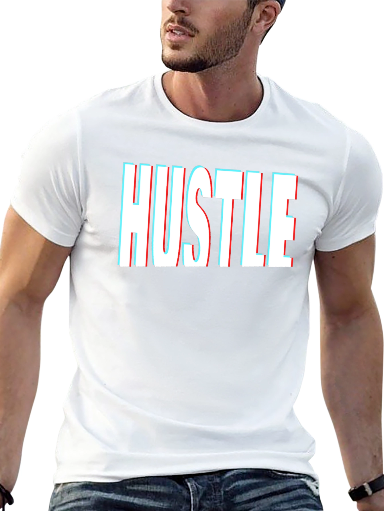 Hustle Graphic Tee - Stylish Everyday Wear