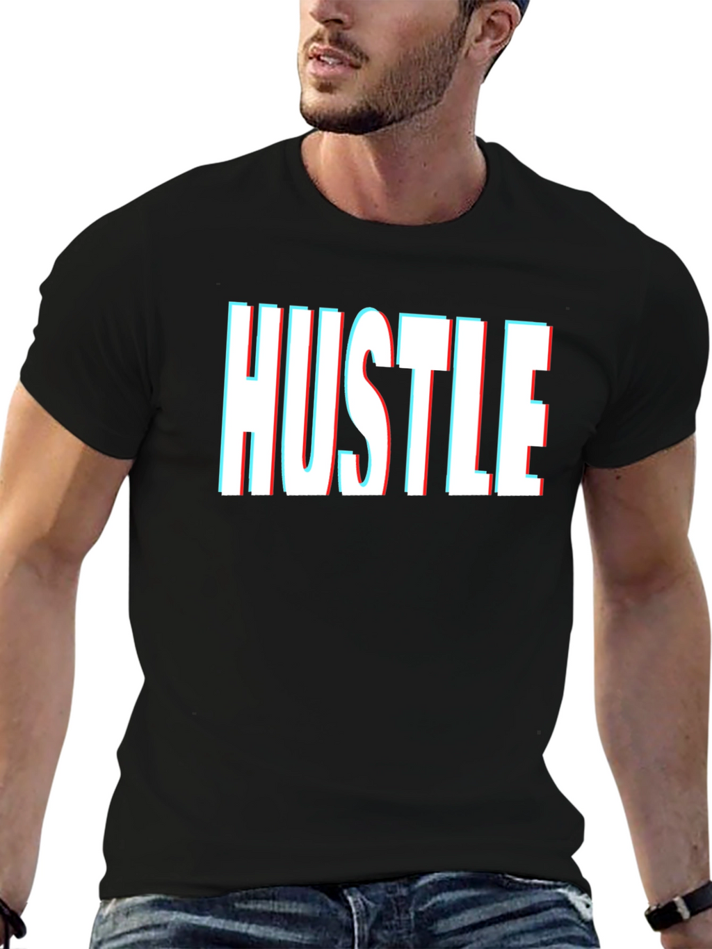 Hustle Graphic Tee - Stylish Everyday Wear