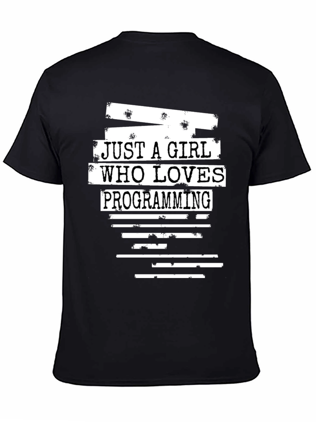 Just A Girl Who Loves Programming Graphic T-Shirt
