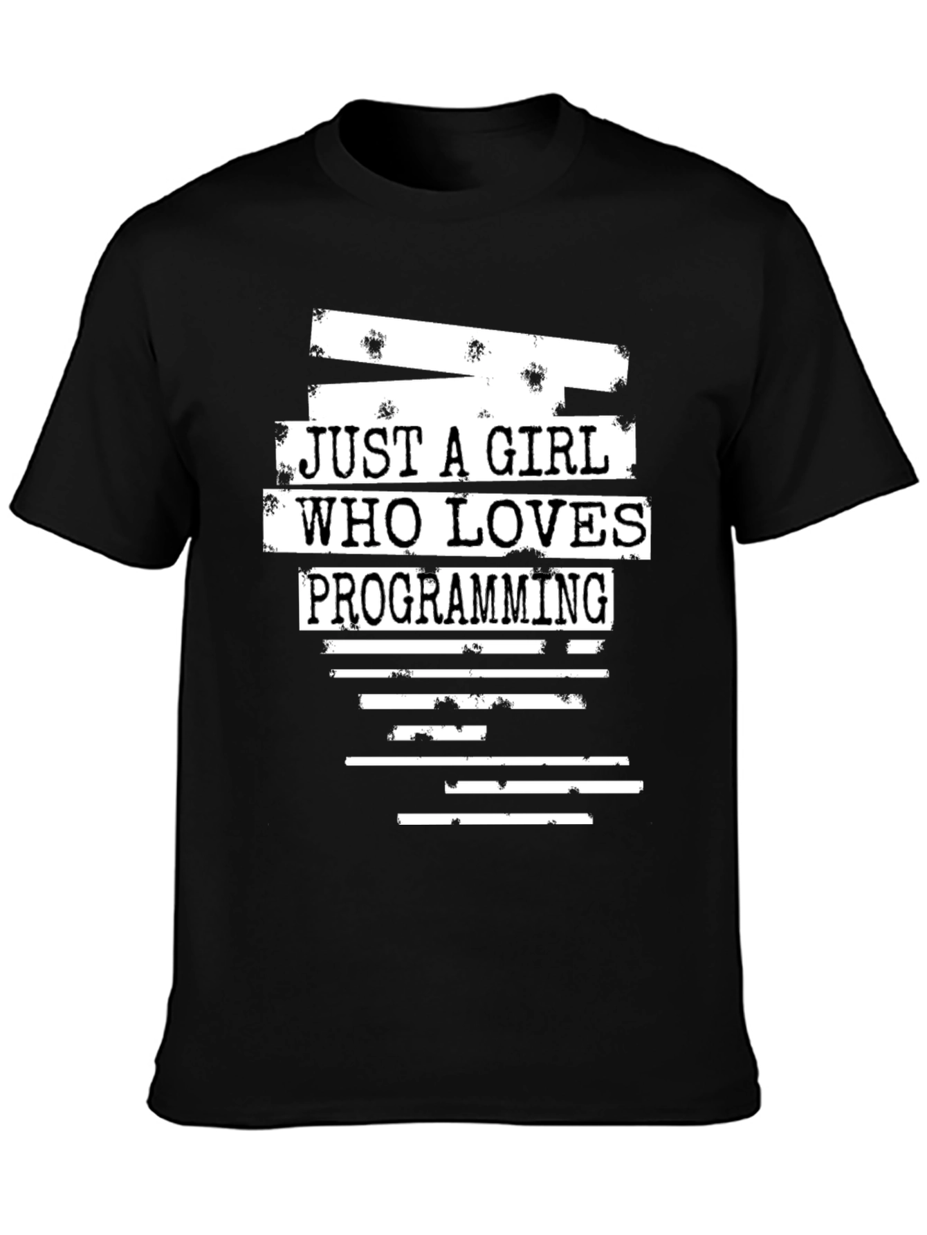 Just A Girl Who Loves Programming Graphic T-Shirt