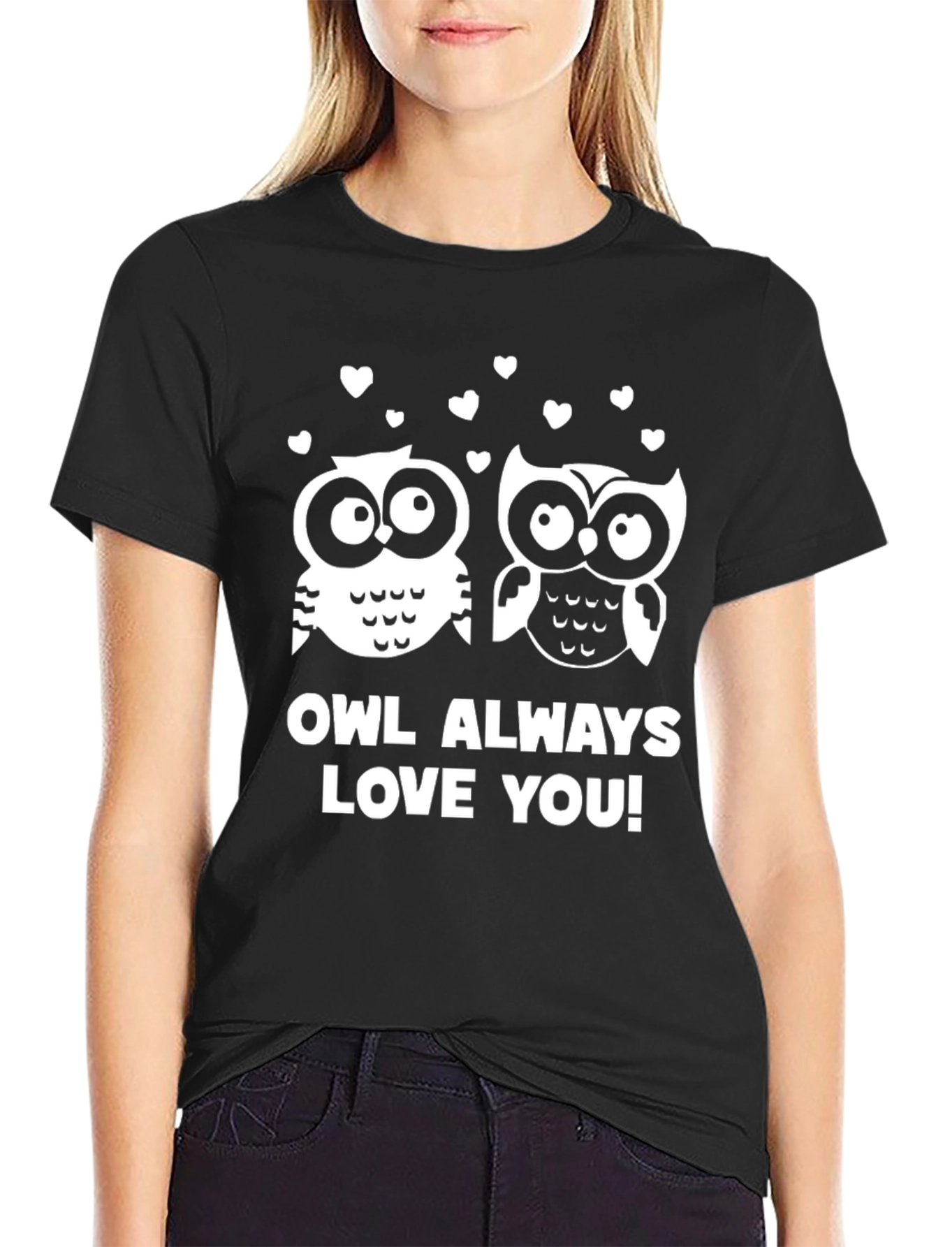 Owl Always Love You Graphic Tee - Cute Couple Shirt