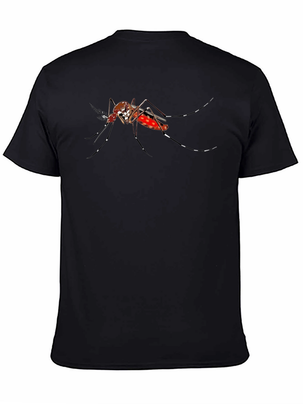 Mosquito Graphic T-Shirt - Novelty Bug Tee