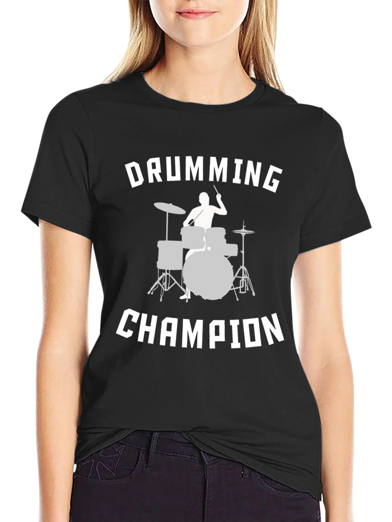 Drumming Champion Graphic T-Shirt