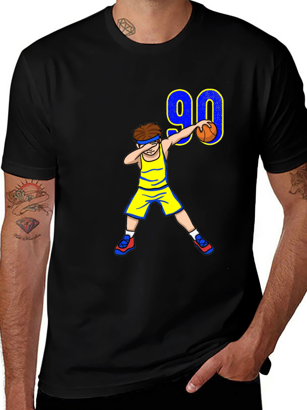 Basketball Dabbing Boy T-Shirt