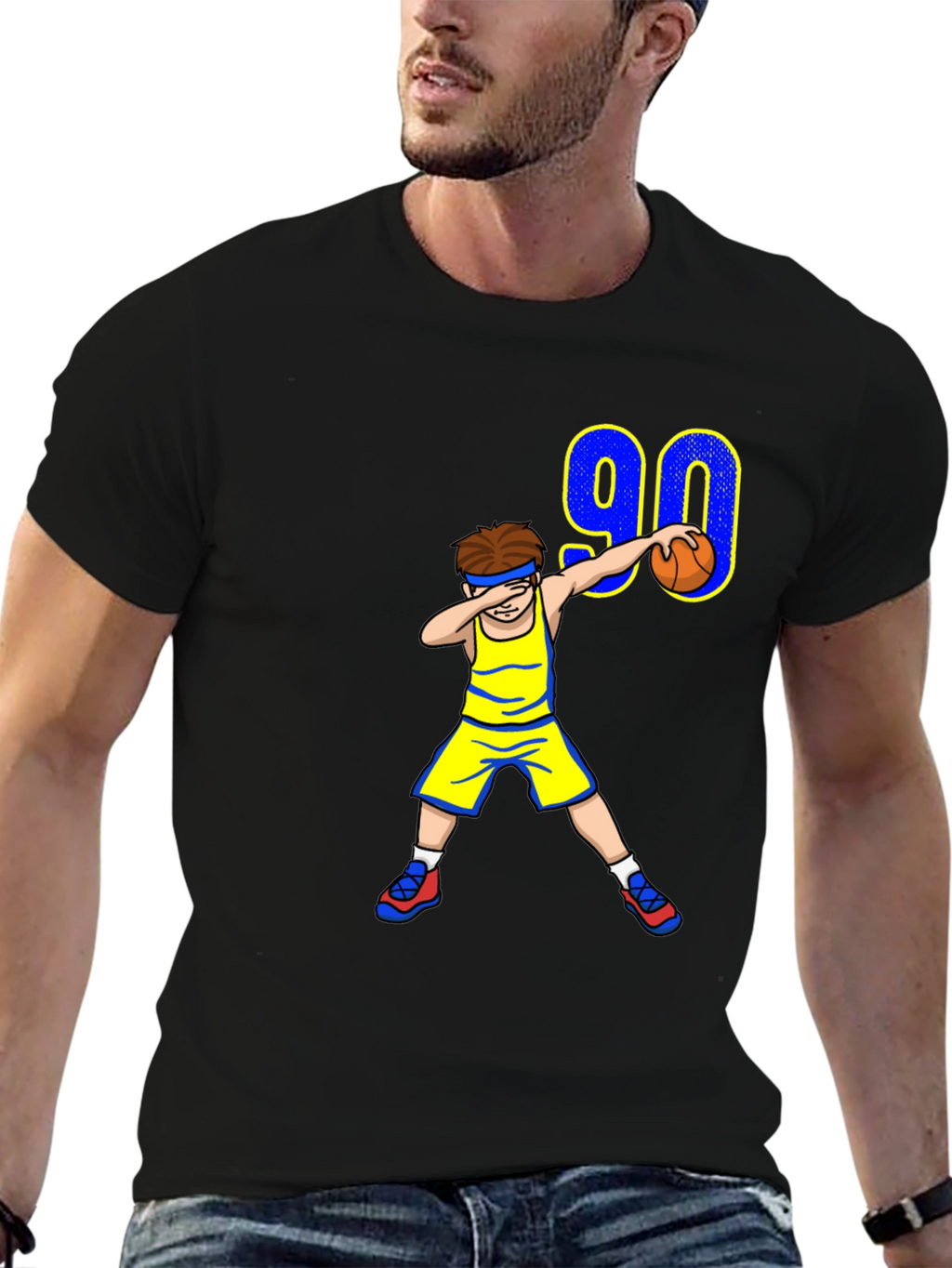 Basketball Dabbing Boy T-Shirt