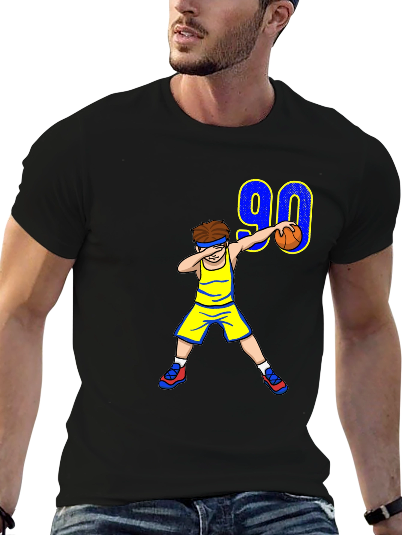 Basketball Dabbing Boy T-Shirt
