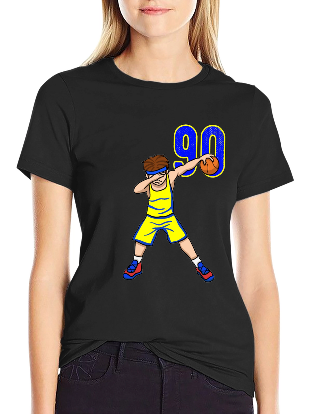 Basketball Dabbing Boy T-Shirt