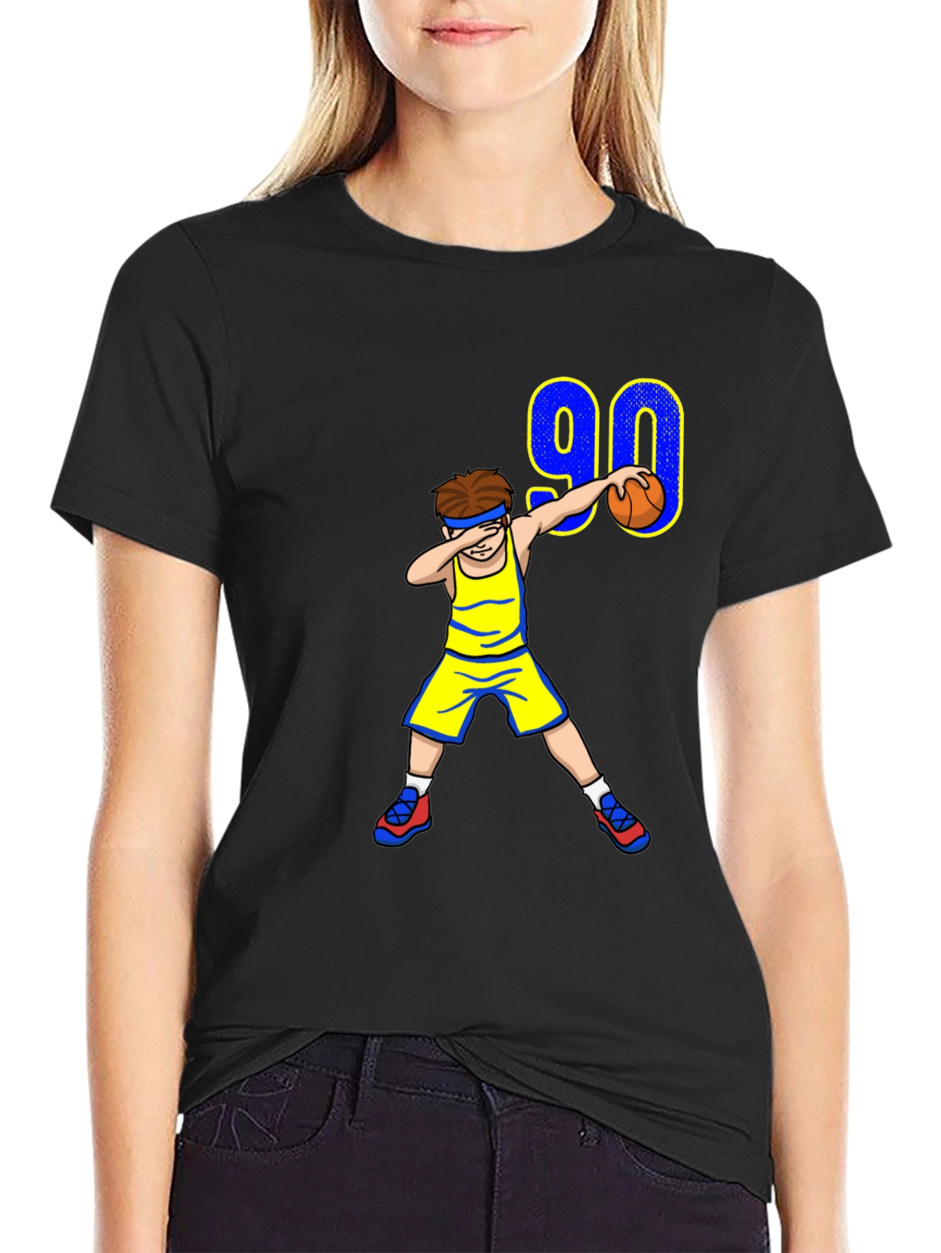 Basketball Dabbing Boy T-Shirt
