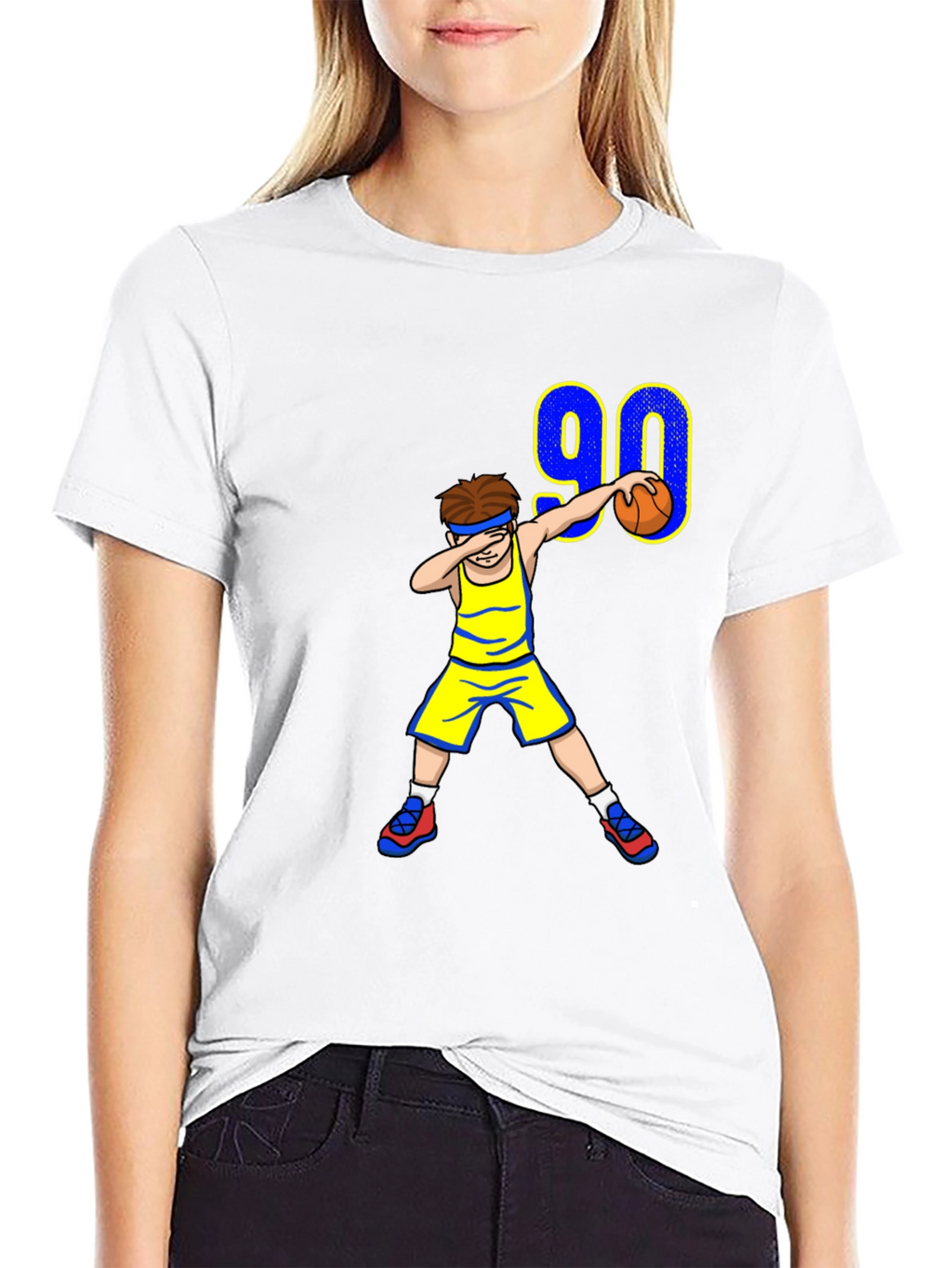 Basketball Dabbing Boy T-Shirt