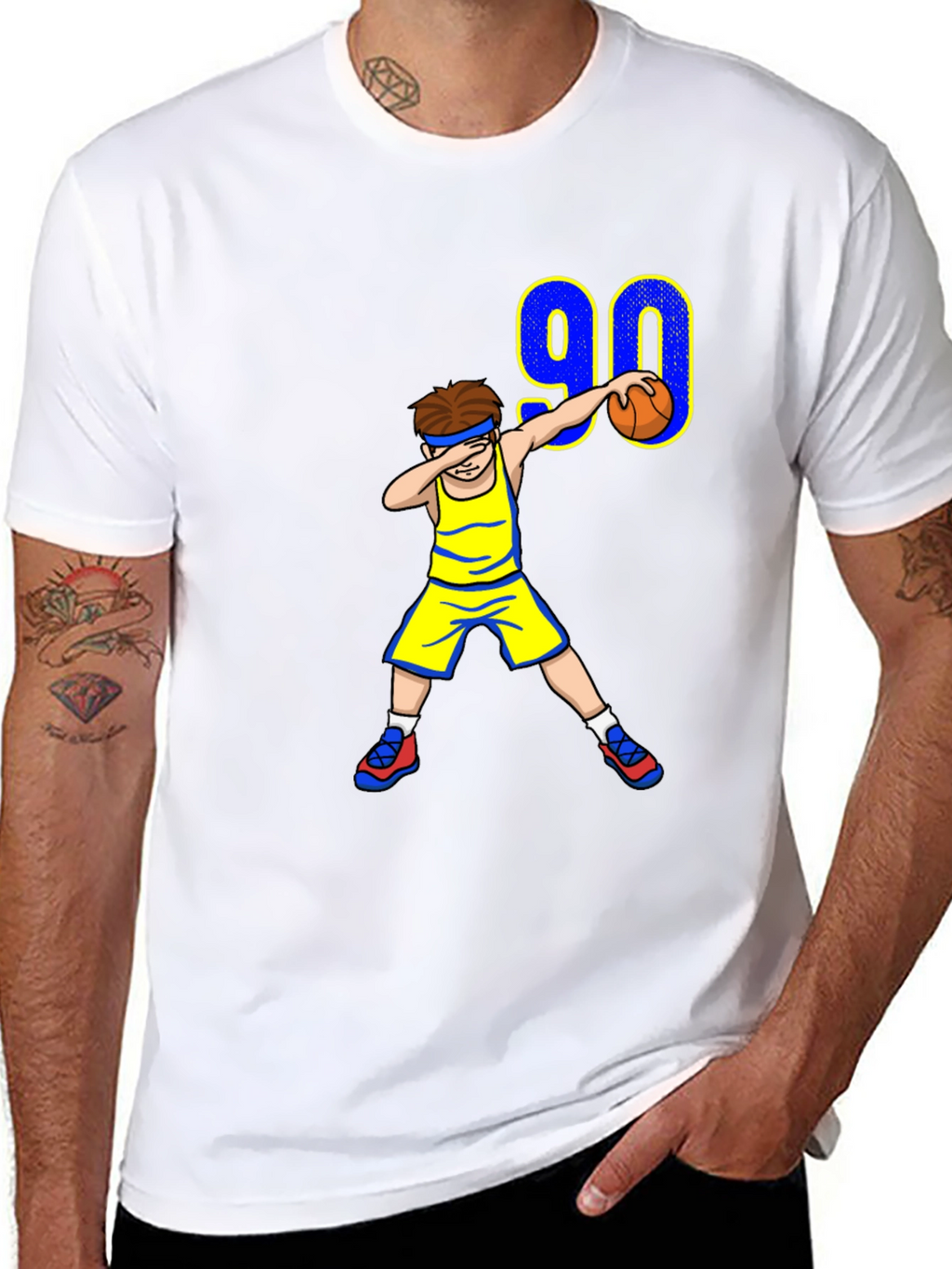 Basketball Dabbing Boy T-Shirt