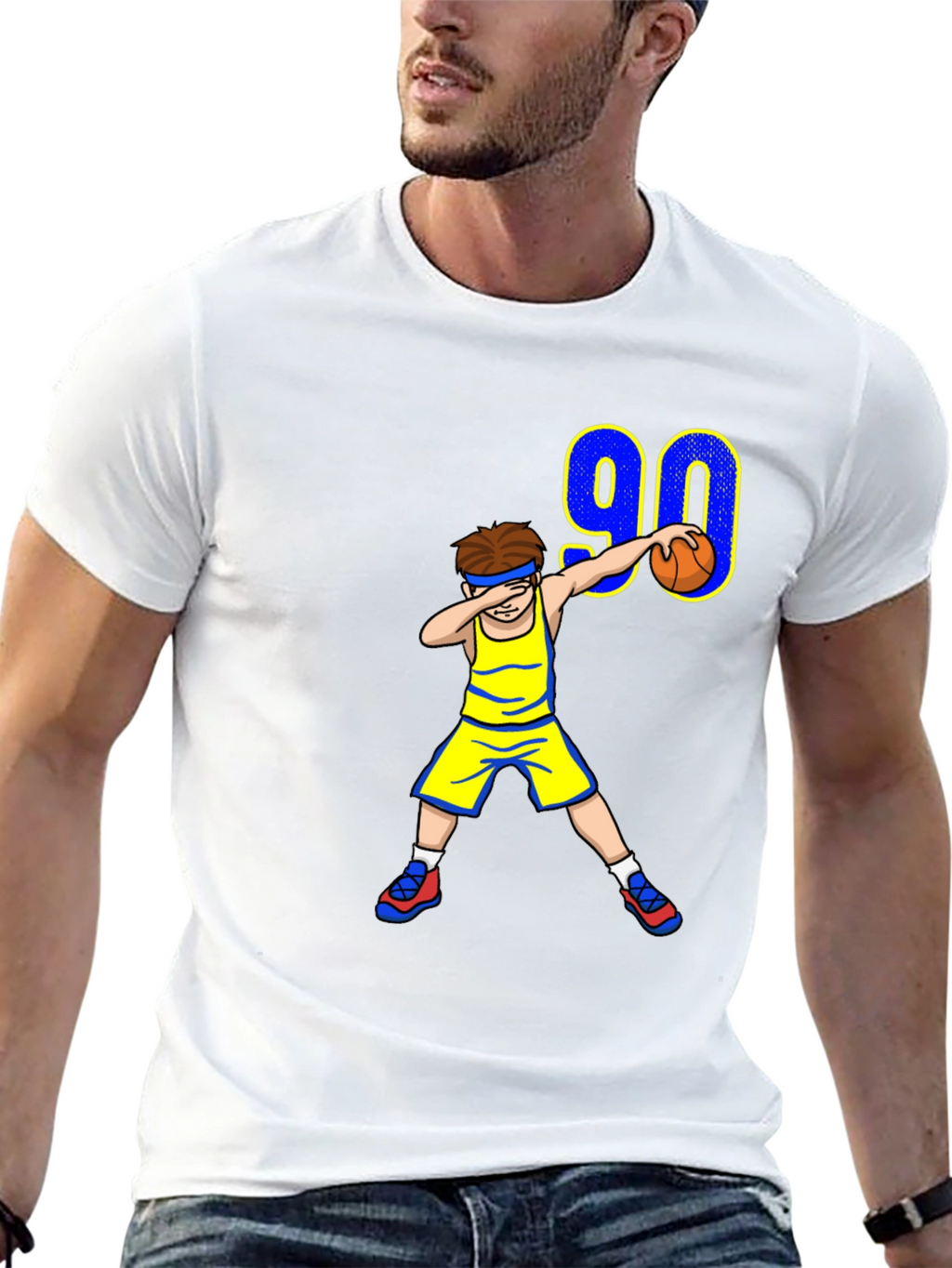 Basketball Dabbing Boy T-Shirt