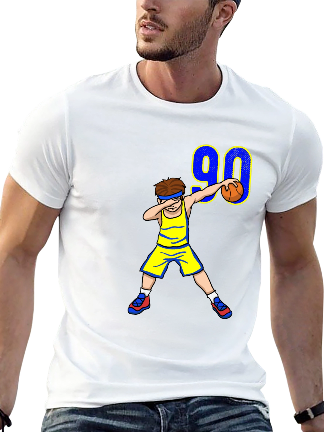 Basketball Dabbing Boy T-Shirt