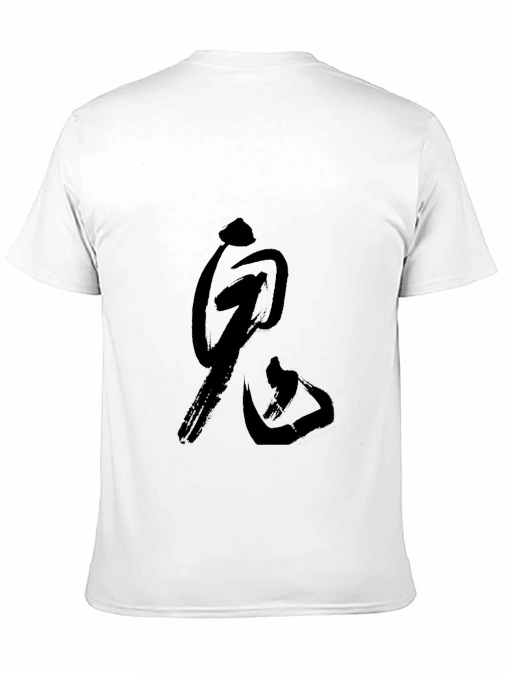 Mens Black Graphic Tee - Abstract Print