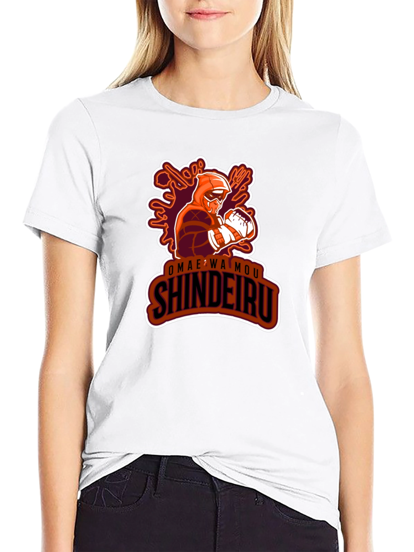 Omae Wa Mou Shindeiru Anime Graphic T-Shirt