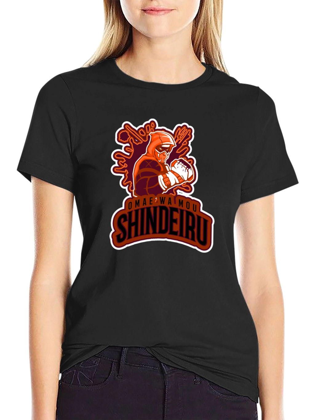 Omae Wa Mou Shindeiru Anime Graphic T-Shirt