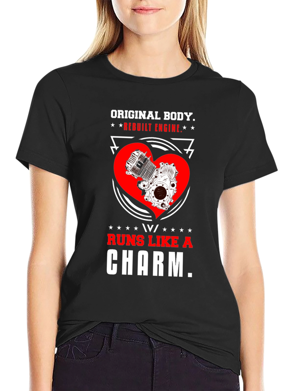 Original Body Rebuilt Engine T-Shirt