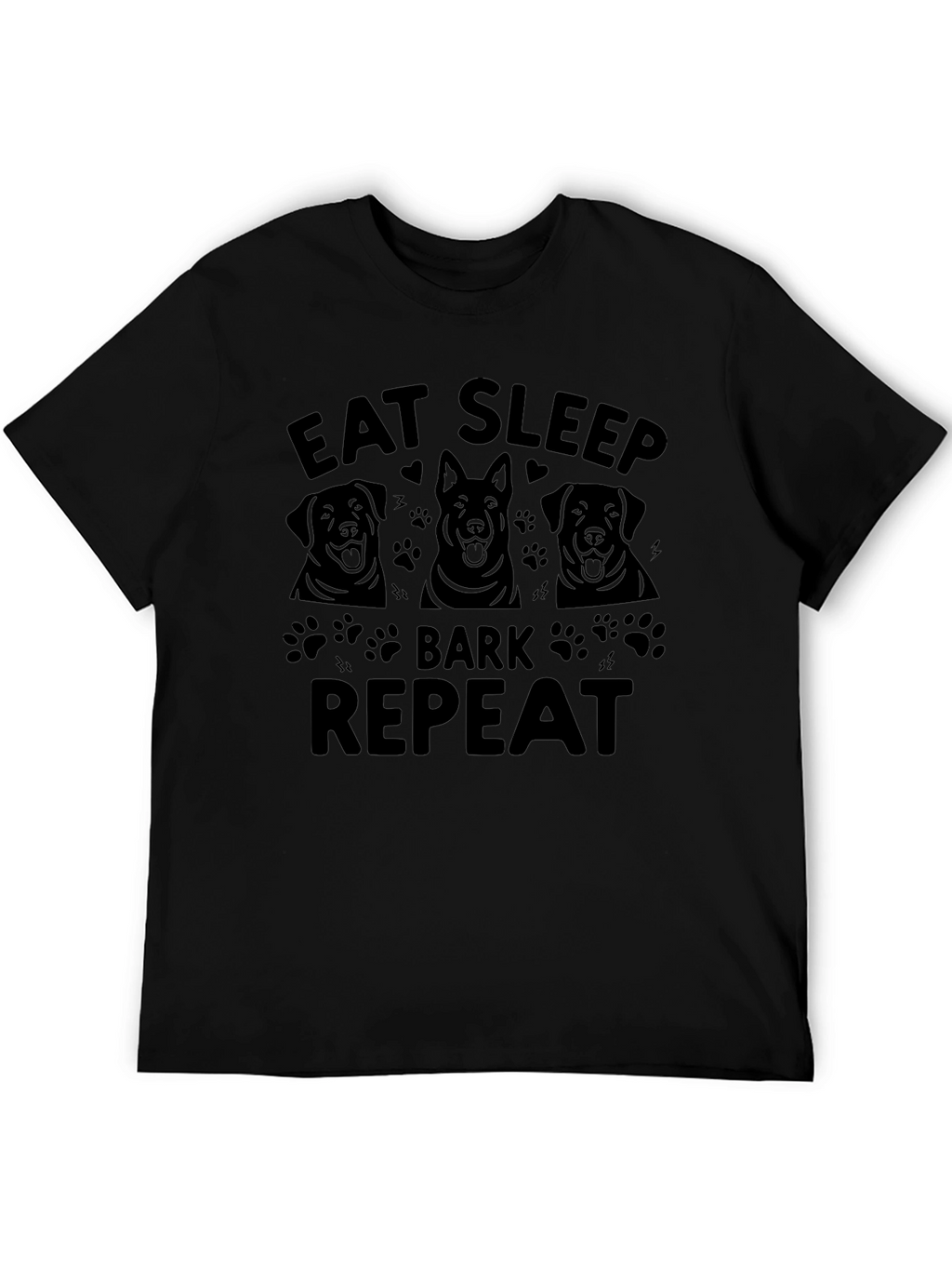 Eat Sleep Bark Repeat Dog Lover T-Shirt