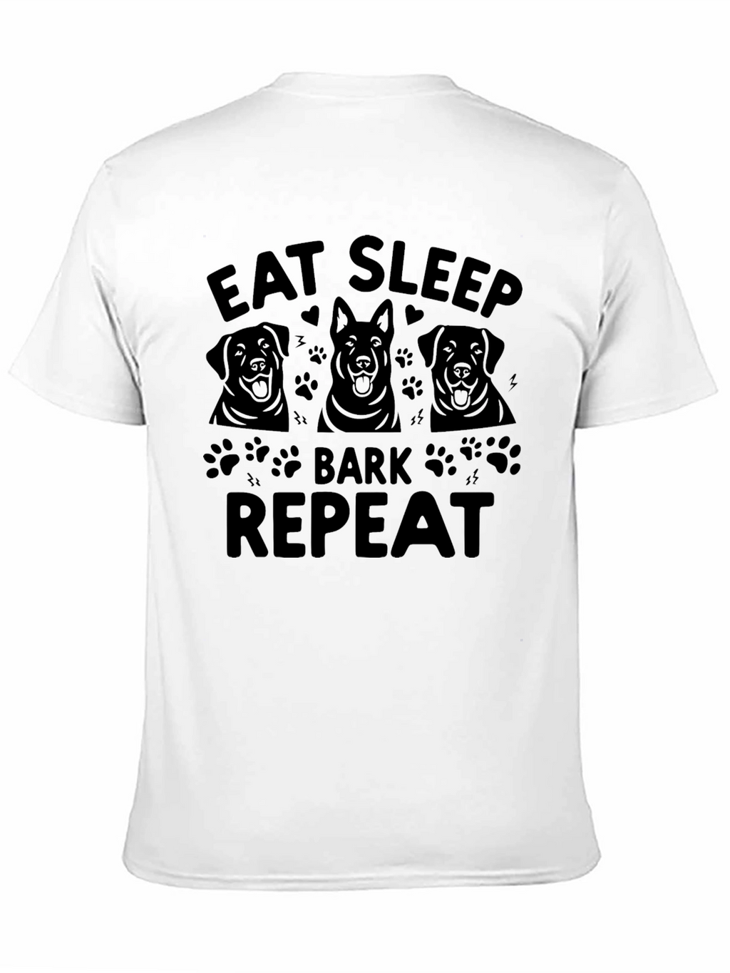 Eat Sleep Bark Repeat Dog Lover T-Shirt