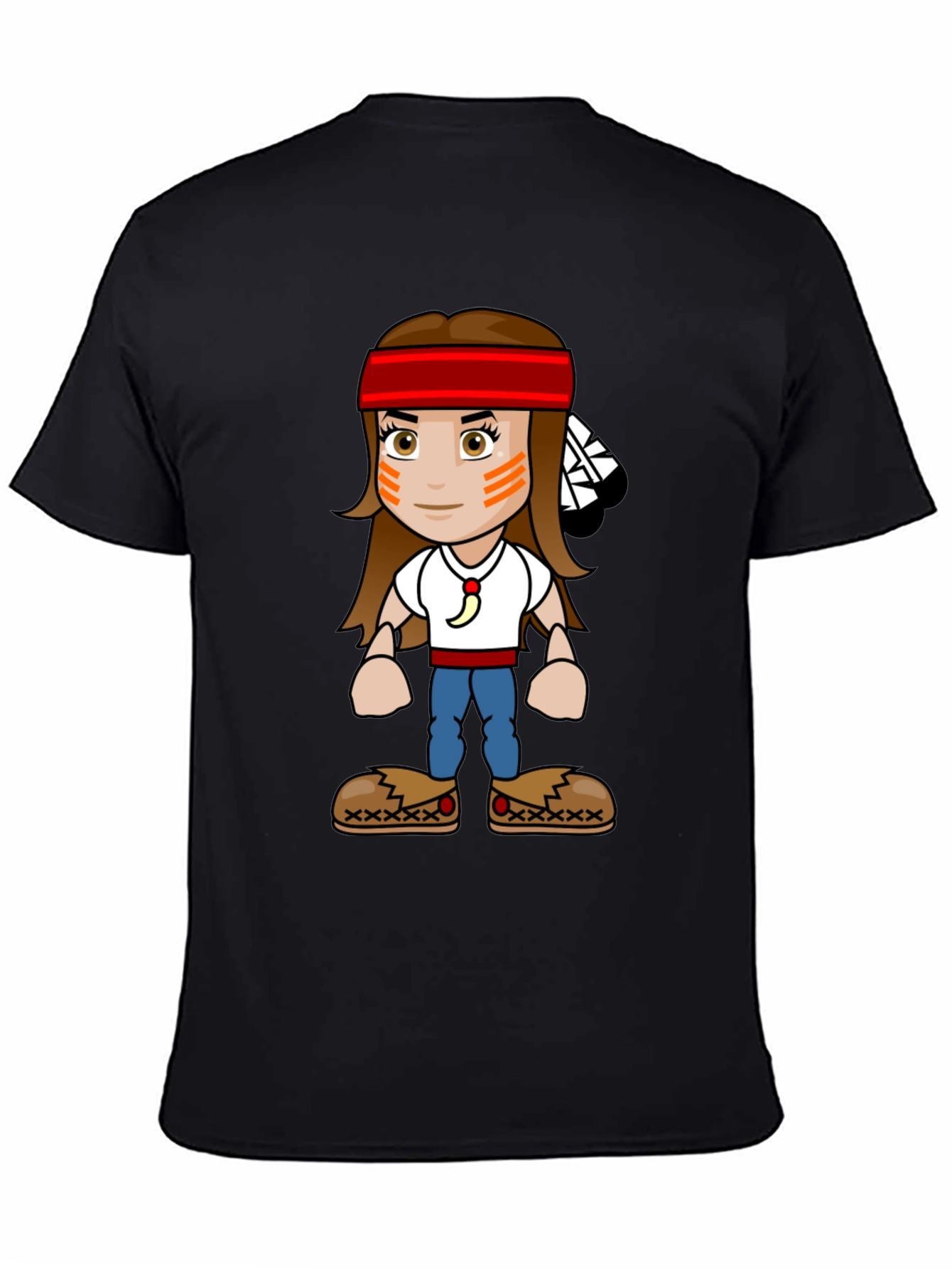 Native American Cartoon T-Shirt