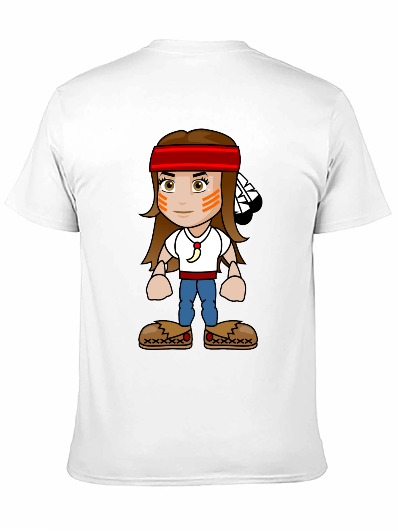Native American Cartoon T-Shirt