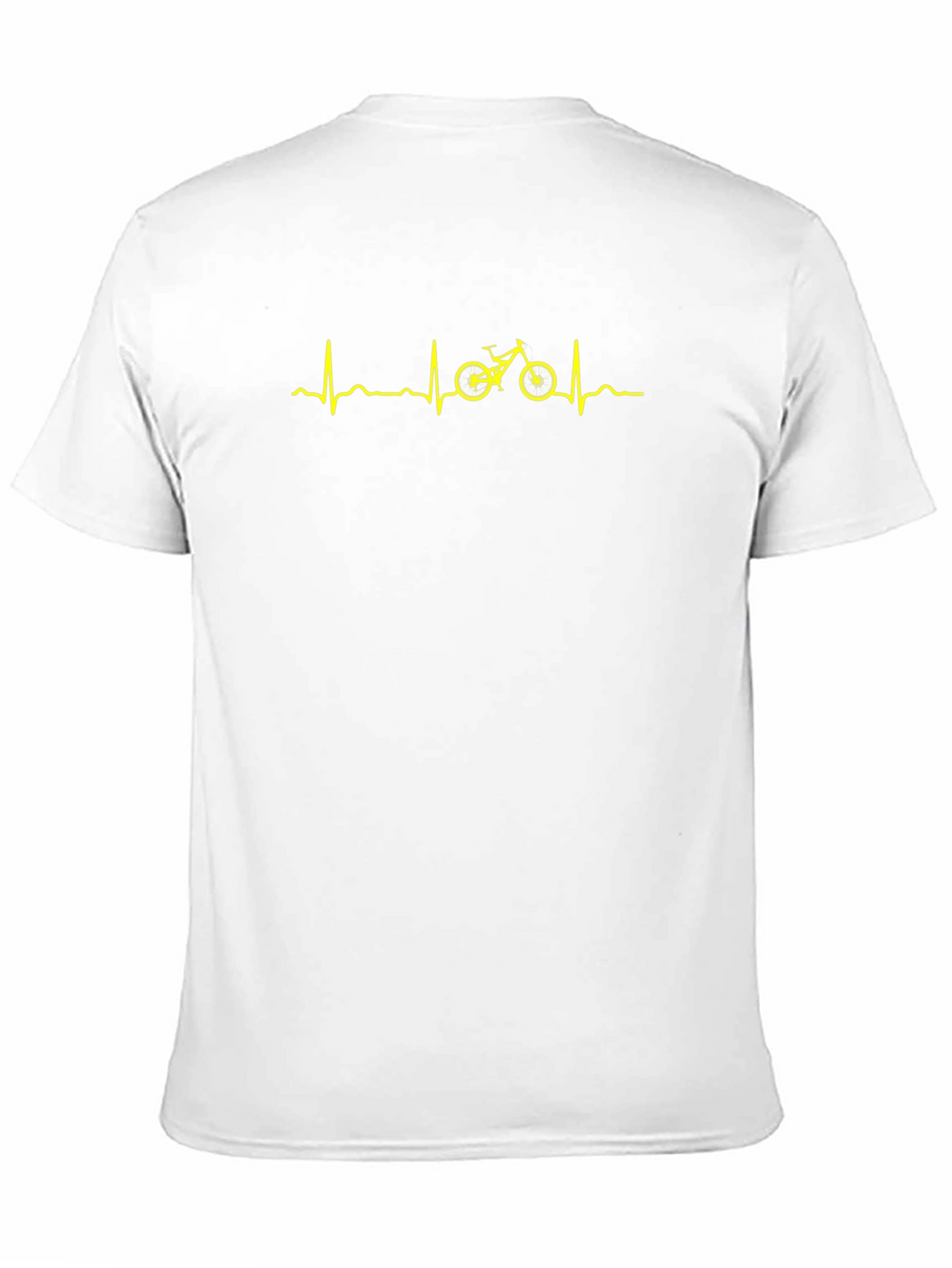 Bike Heartbeat T-Shirt - Cycling Enthusiast Tee