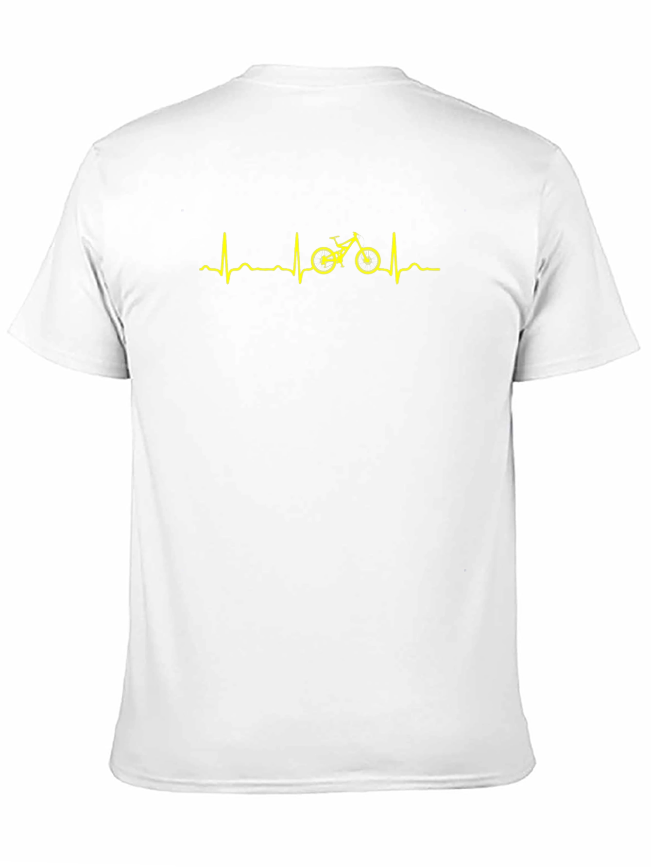 Bike Heartbeat T-Shirt - Cycling Enthusiast Tee