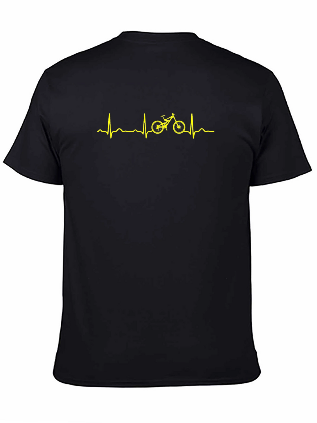 Bike Heartbeat T-Shirt - Cycling Enthusiast Tee