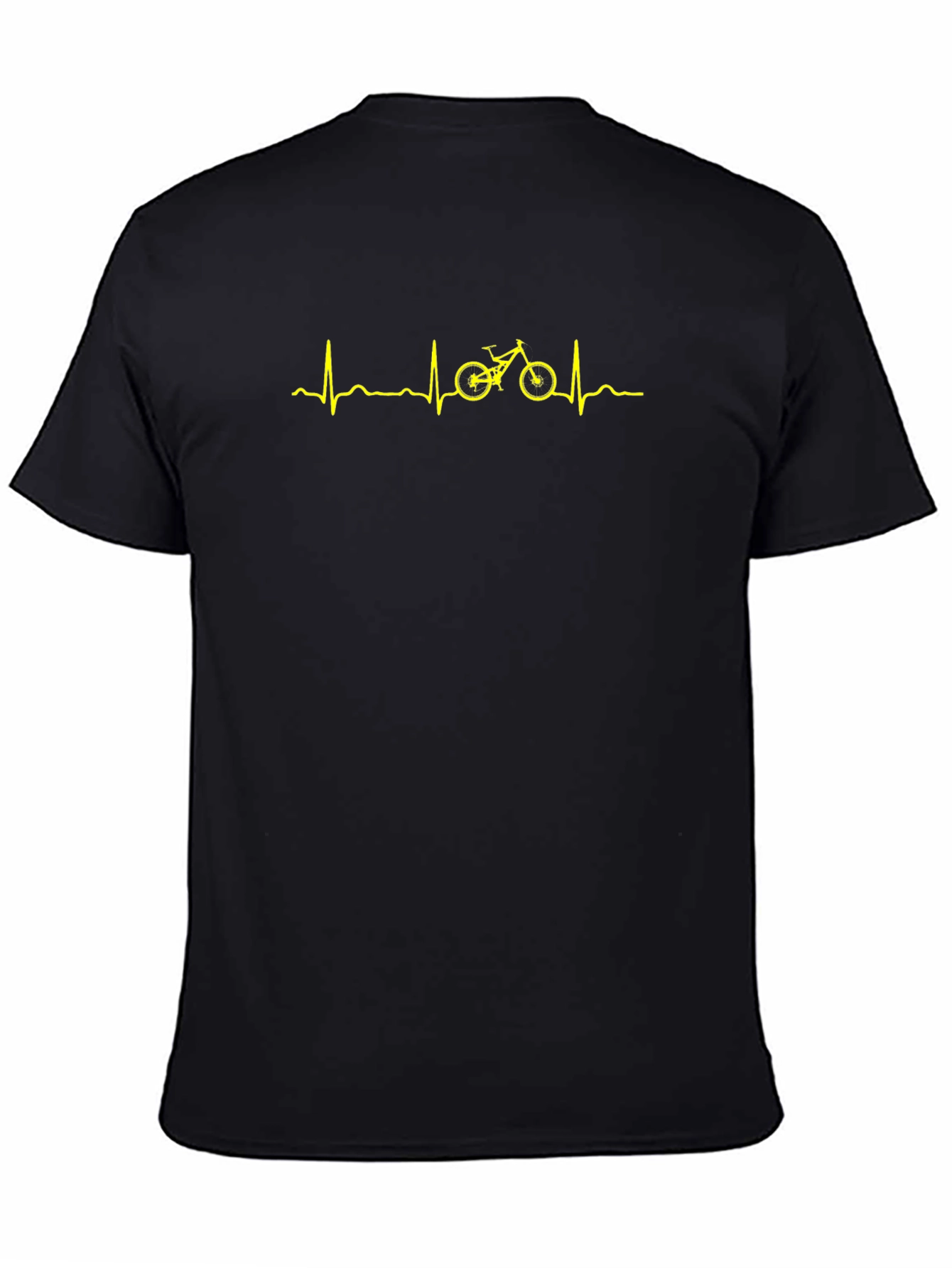 Bike Heartbeat T-Shirt - Cycling Enthusiast Tee