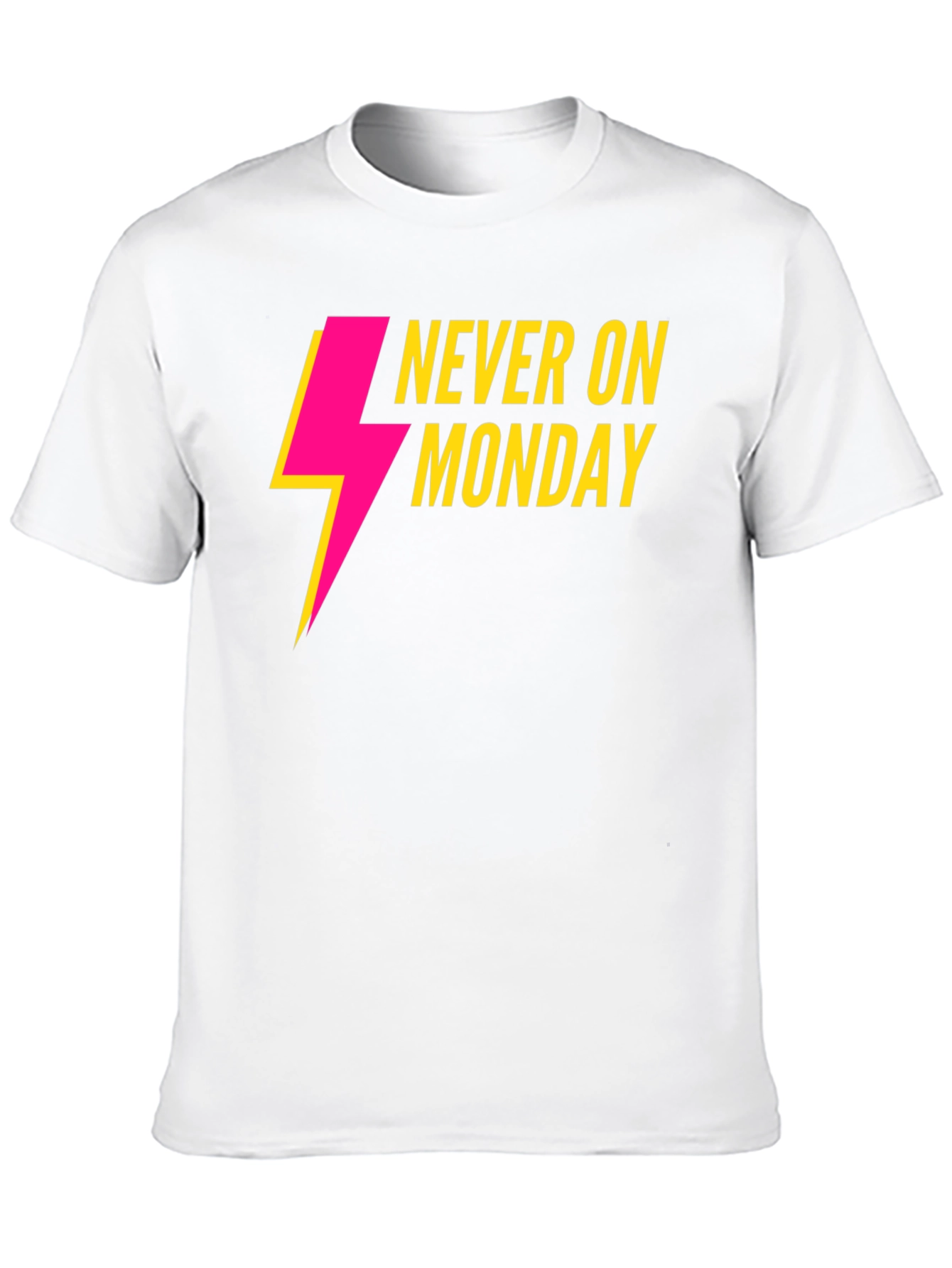 Never On Monday Graphic T-Shirt
