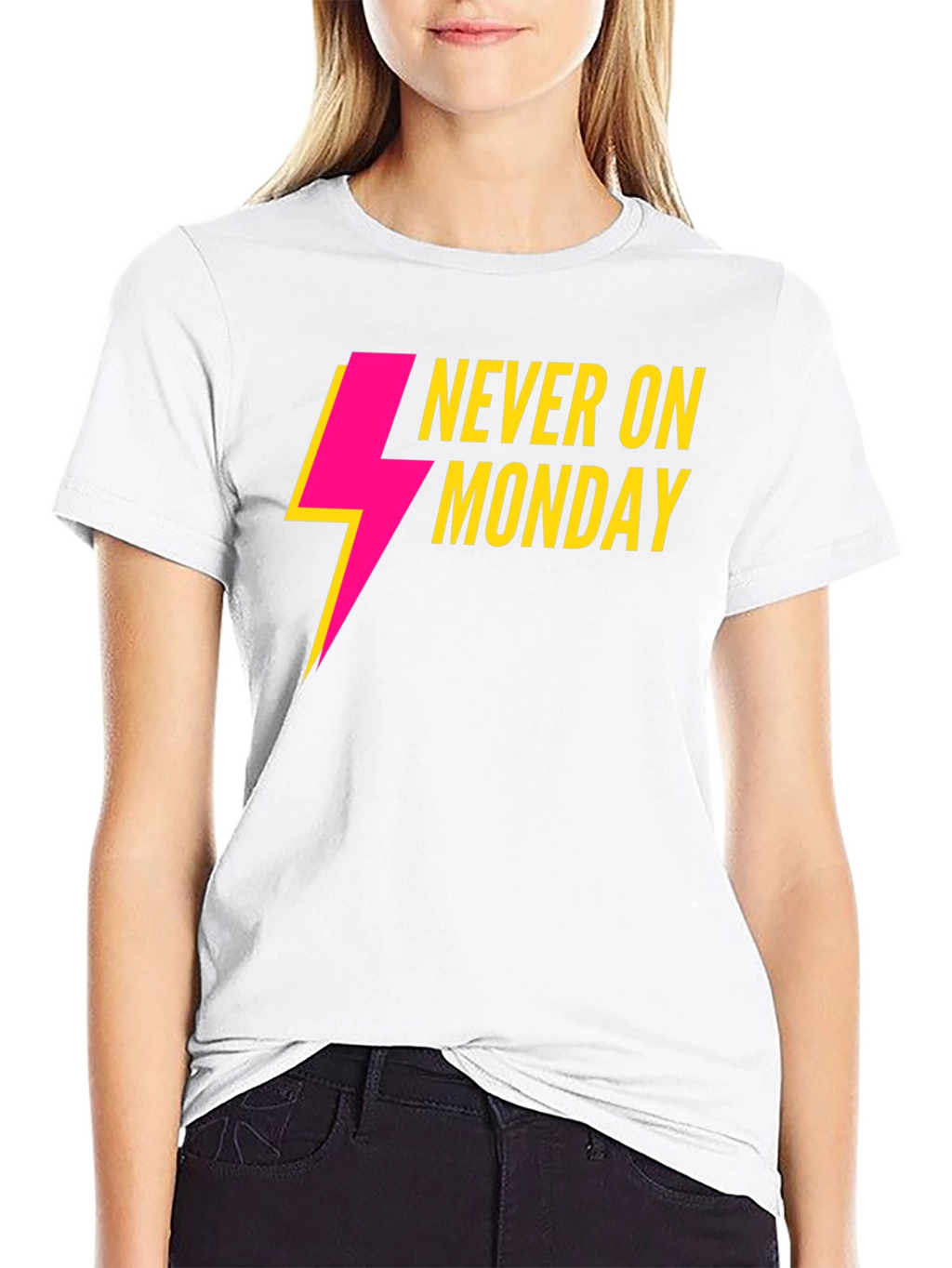 Never On Monday Graphic T-Shirt