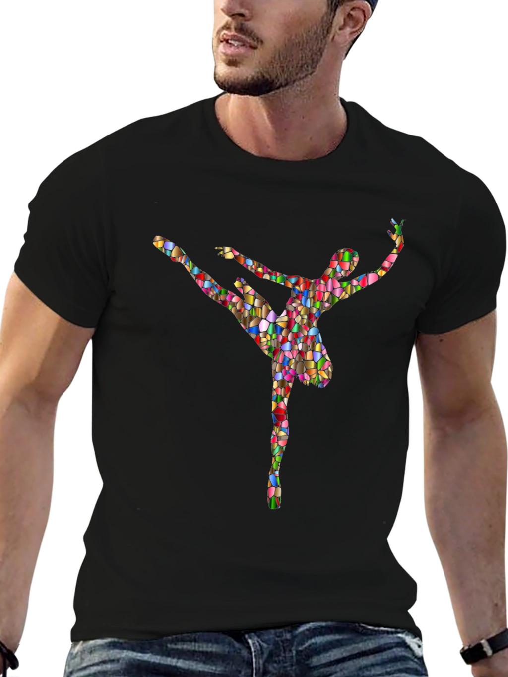 Mosaic Ballerina Graphic Tee