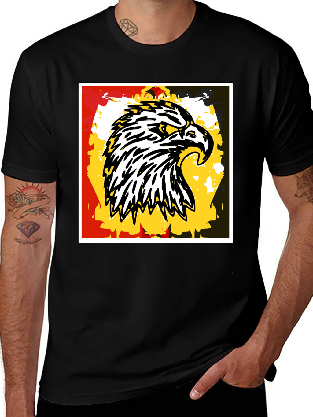 Eagle Graphic T-Shirt - Bold and Stylish