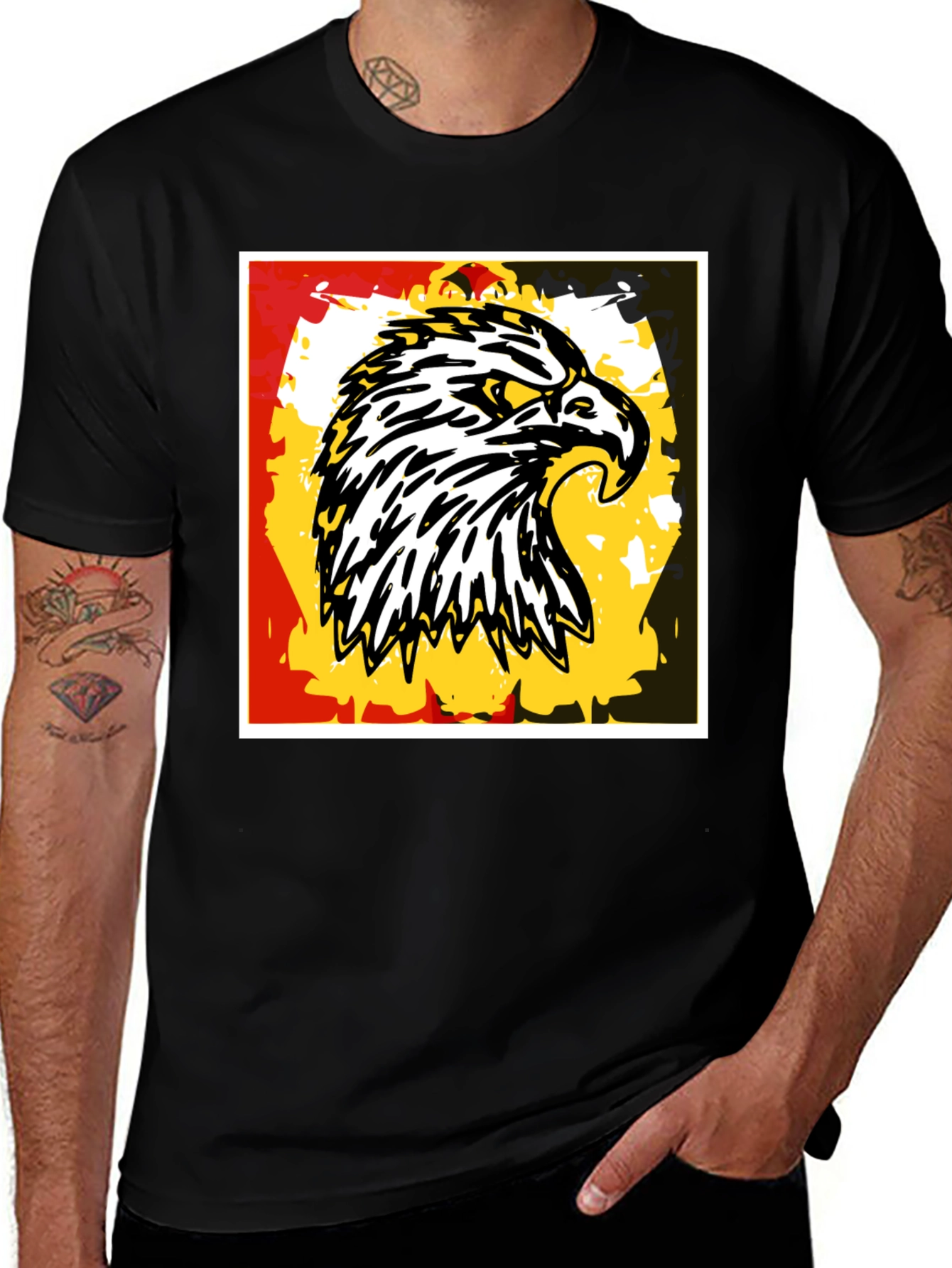 Eagle Graphic T-Shirt - Bold and Stylish