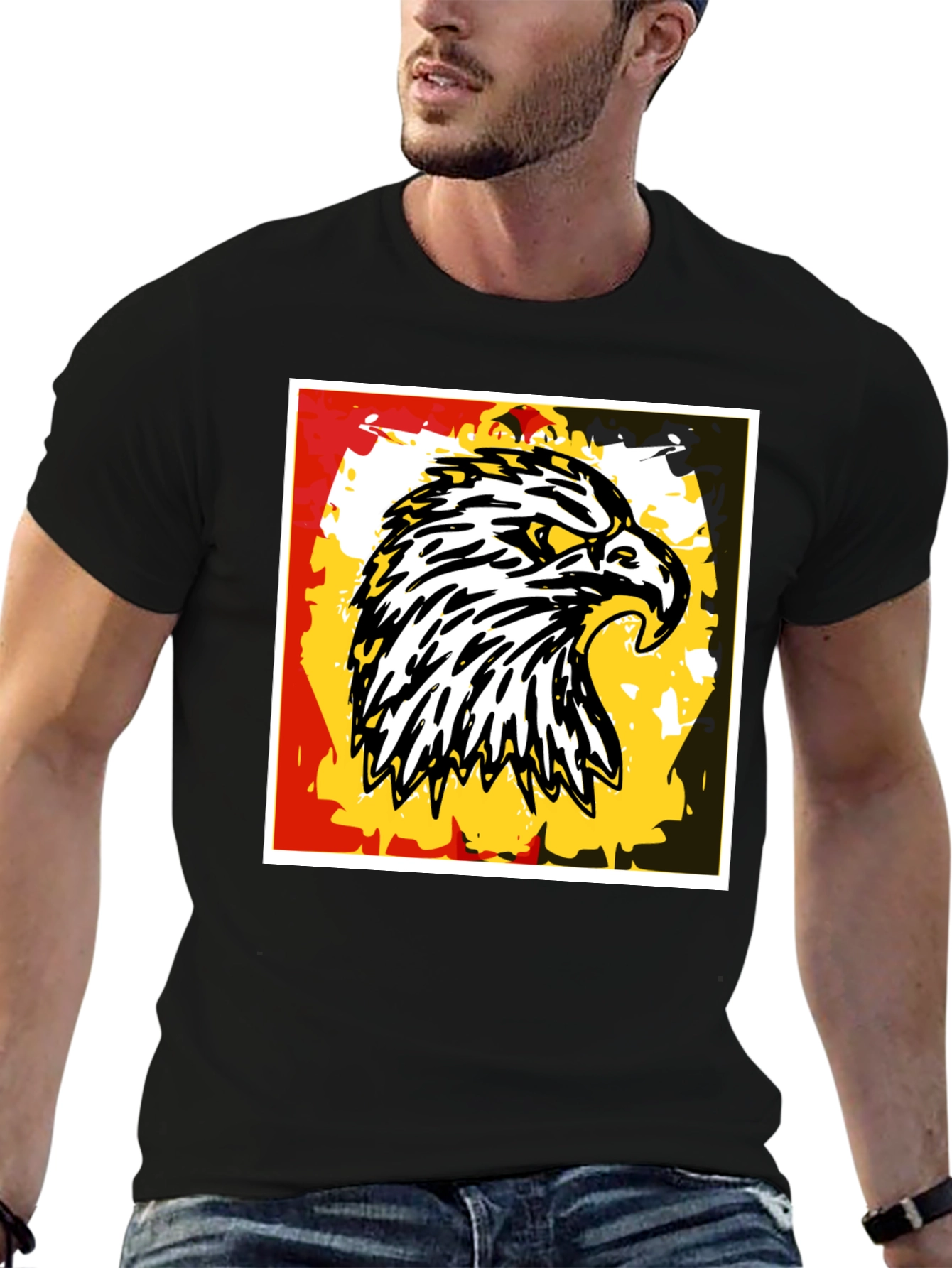 Eagle Graphic T-Shirt - Bold and Stylish