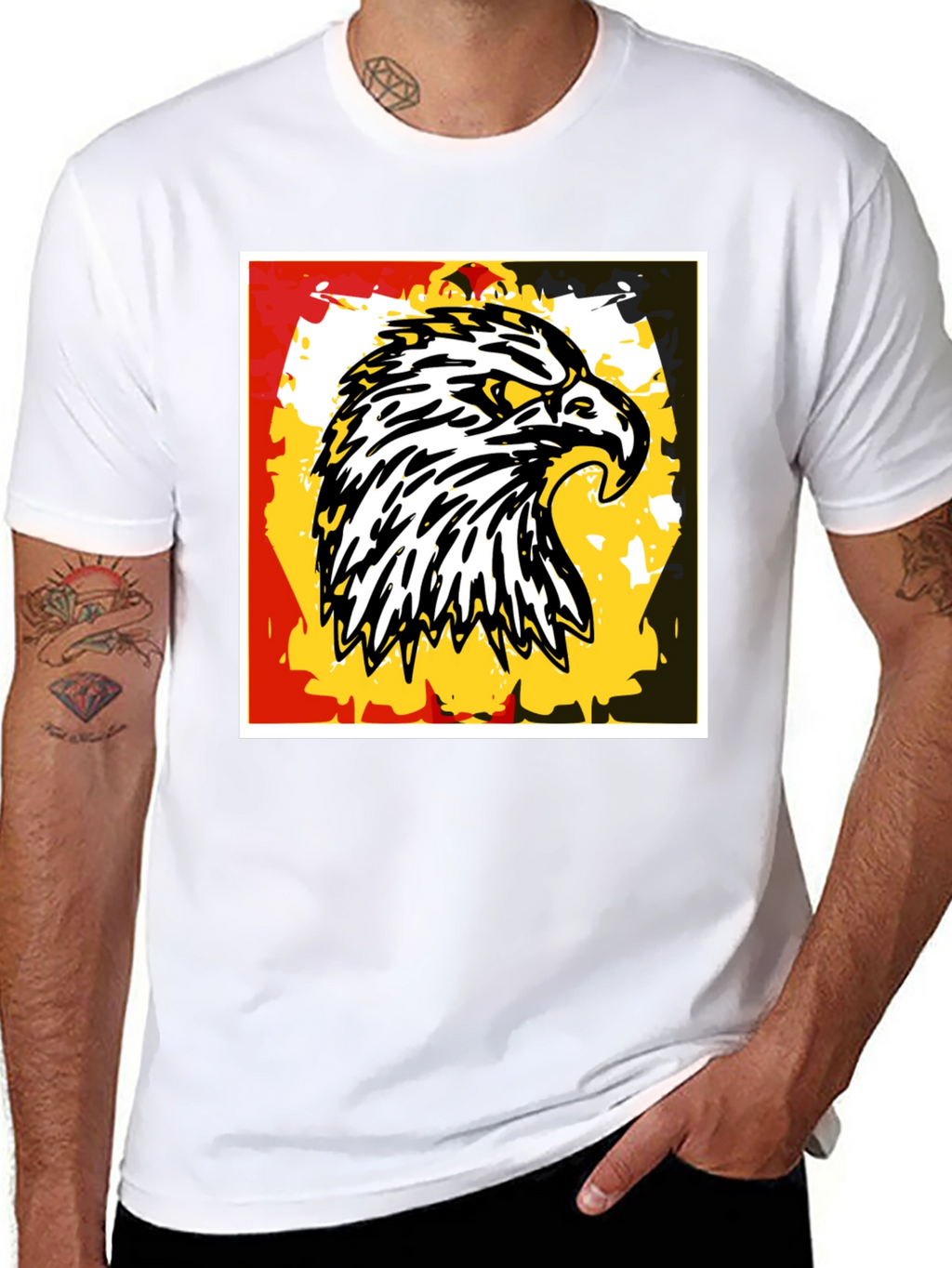 Eagle Graphic T-Shirt - Bold and Stylish