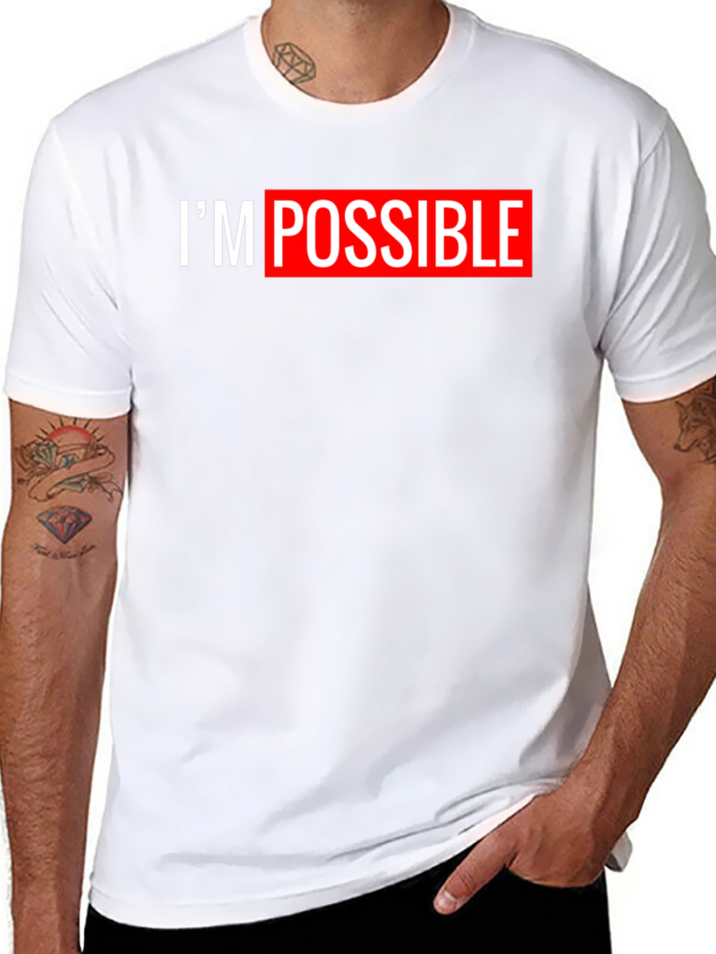 Im Possible Black T-Shirt