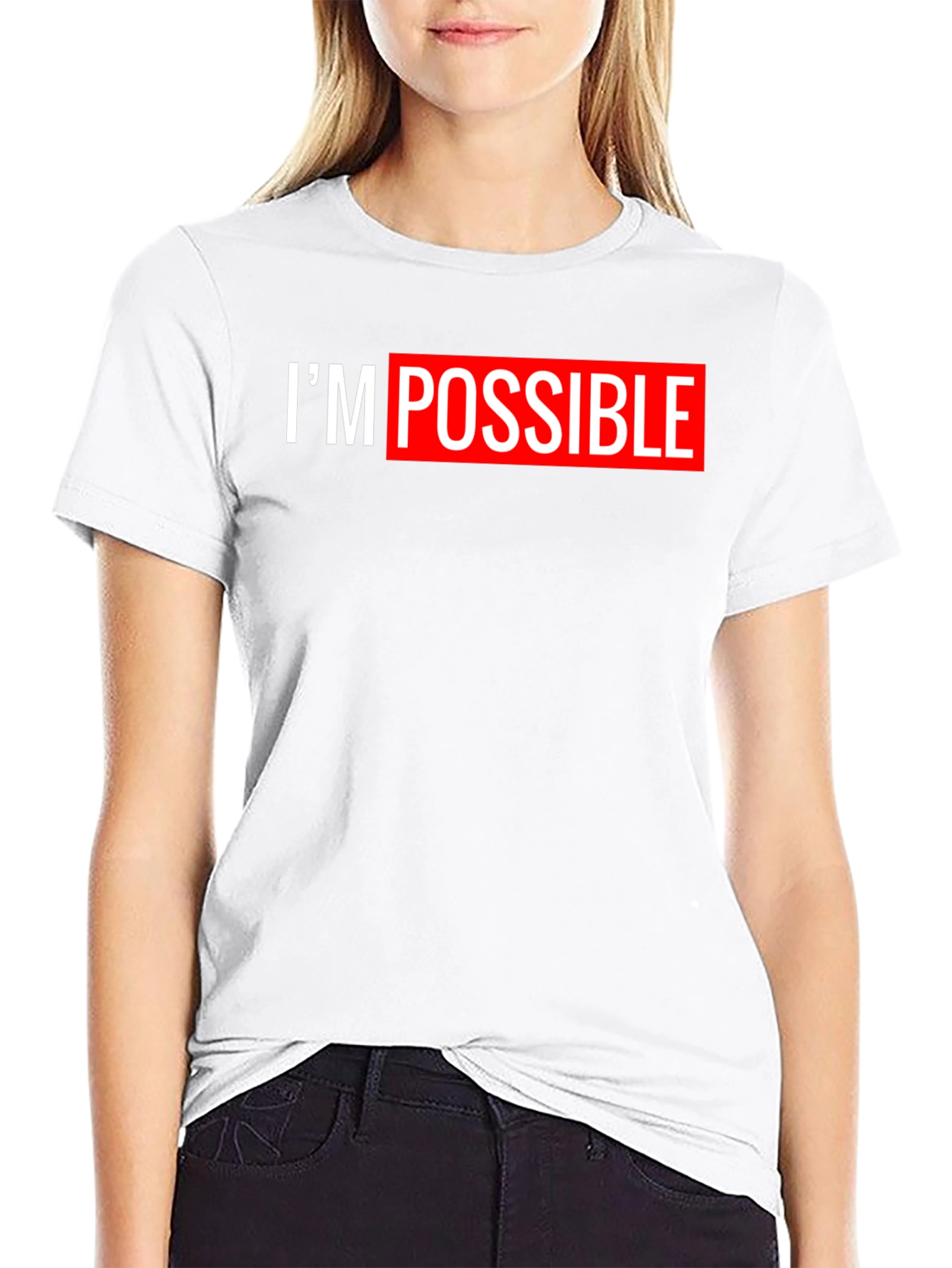 Im Possible Black T-Shirt