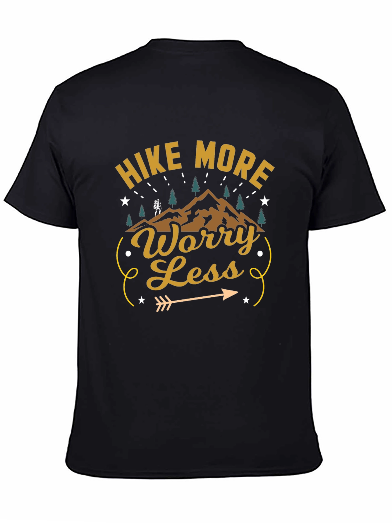 Hike More Worry Less Graphic Tee